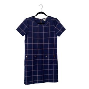 J.Crew short sleeved work shift dress size 0
